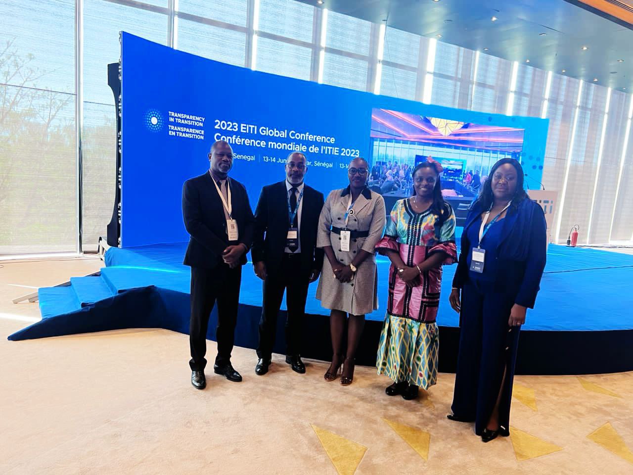 L'ITIE Gabon s'engage pour la Transparence lors de la 9ème Conférence Mondiale à Dakar