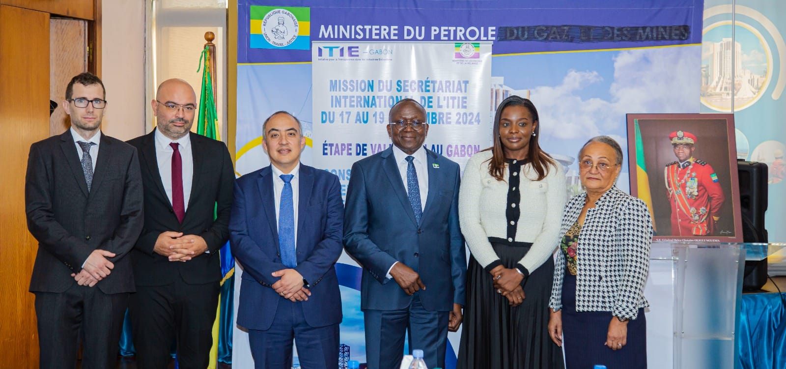 Mission du Secrétariat International de l'ITIE au Gabon: